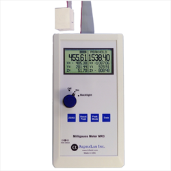 Máy đo từ trường 3 trục Milligauss Meter MR3 Alphalab